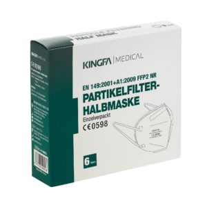 Kingfa FFP2 masks packing six pieces