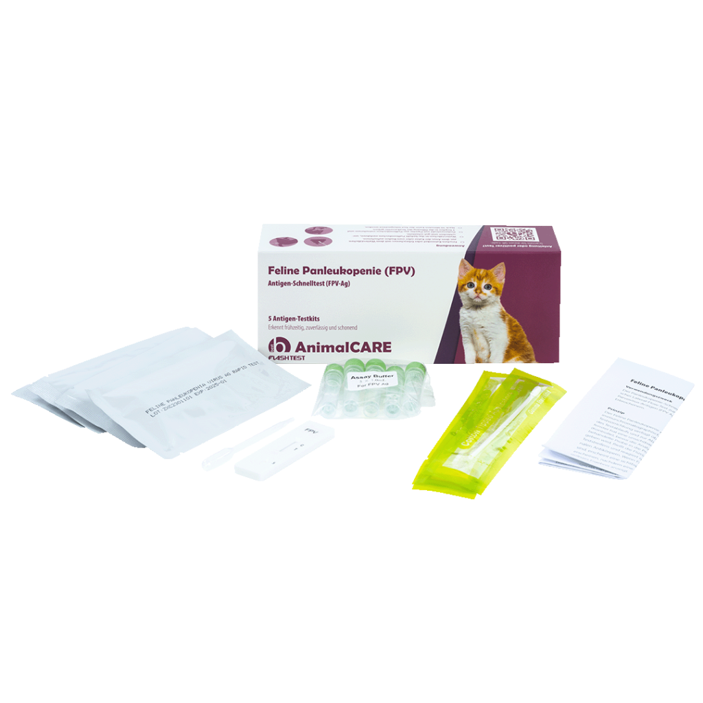 Feline Panleukopenie (FPV) Antigen-Schnelltest • best medical Onlineshop