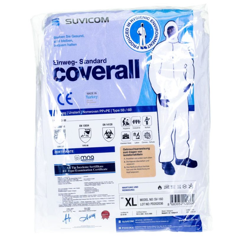 Coverall class 5+6
